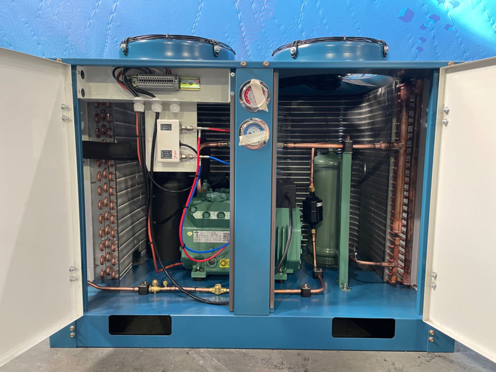 2CES-4 Bitzer Air-Cooled Condensing Unit – Complete & Ready-to-Run