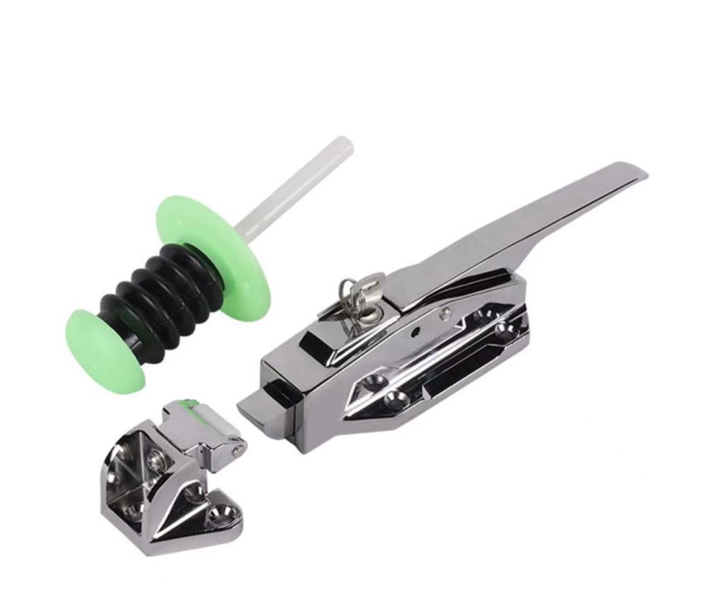 Coolroom Door Latch with Lock & Push Release