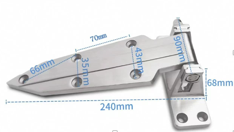 Stainless Steel Adjustable Cold Room Door Hinge – Heavy Duty & Corrosion-Resistant
