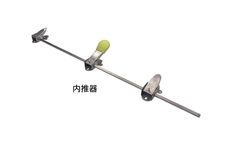 Stainless Steel Double-Opening Lock with Internal Opener