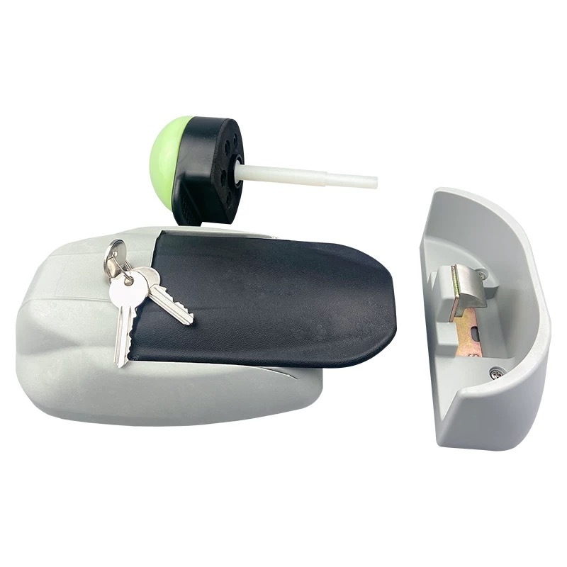 Cold Room Safety Door Lock and Handle – ABS Plastic, Semi-Flush & Overlap Compatible