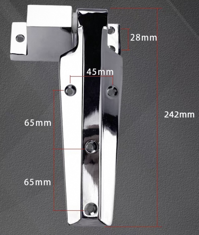 Lift Hinge for Cold Room Overlap Doors  Zinc Alloy