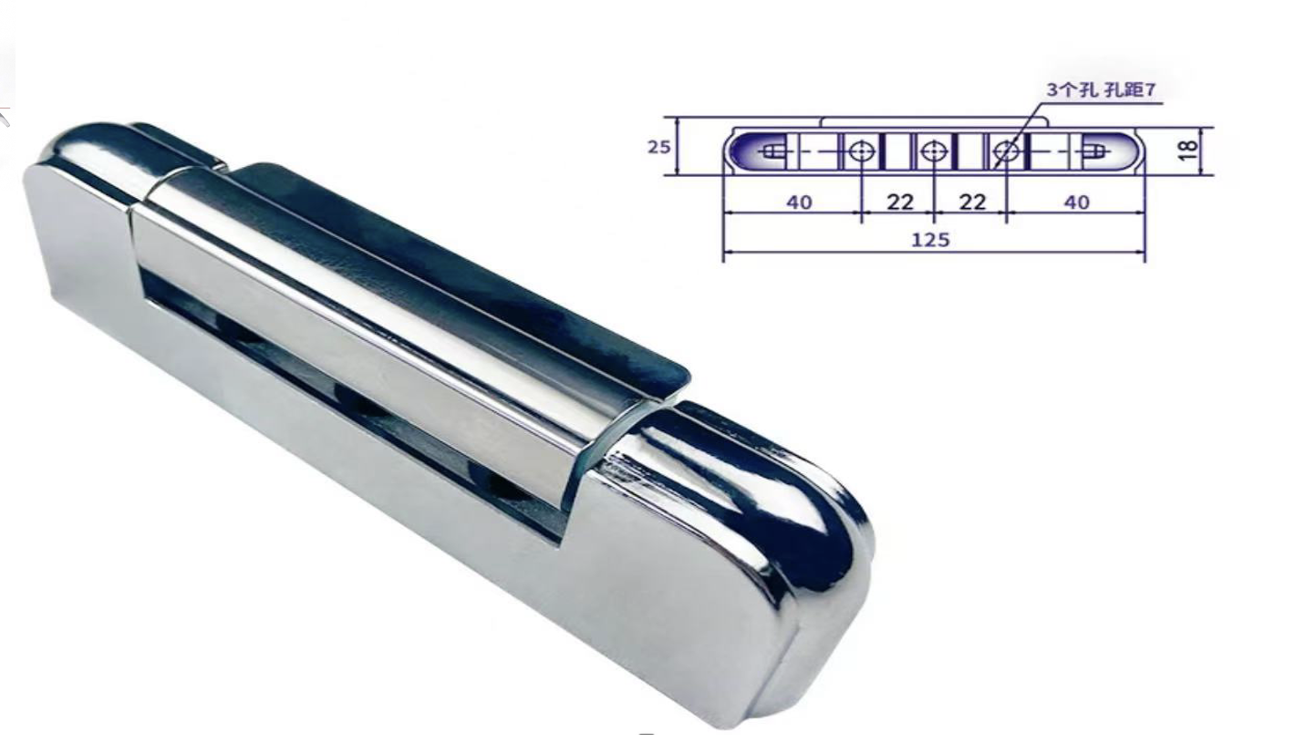 Small Hinge for Cold Room Overlap Doors