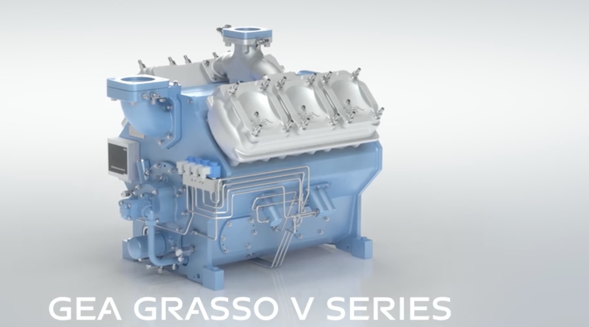 GEA Grasso V 300 – NH₃ Reciprocating Compressor