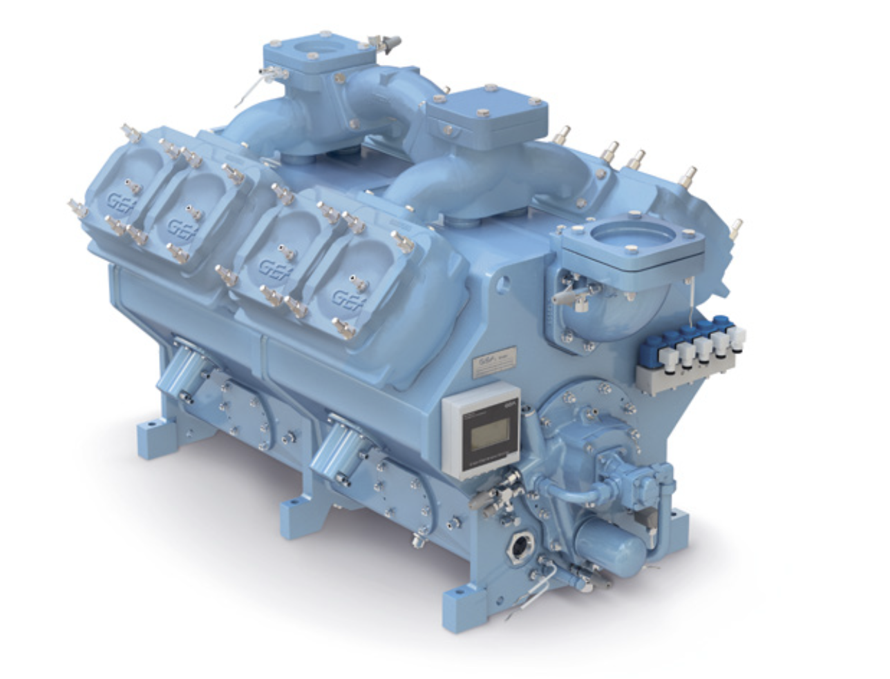 GEA Grasso V 1400 – NH₃ Reciprocating Compressor
