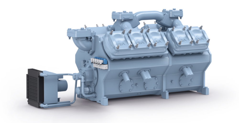 GEA Grasso V 700 – NH₃ Reciprocating Compressor