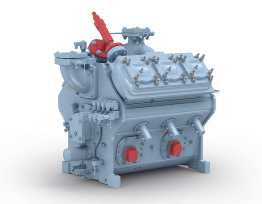 GEA Grasso V 1800 – NH₃ Reciprocating Compressor