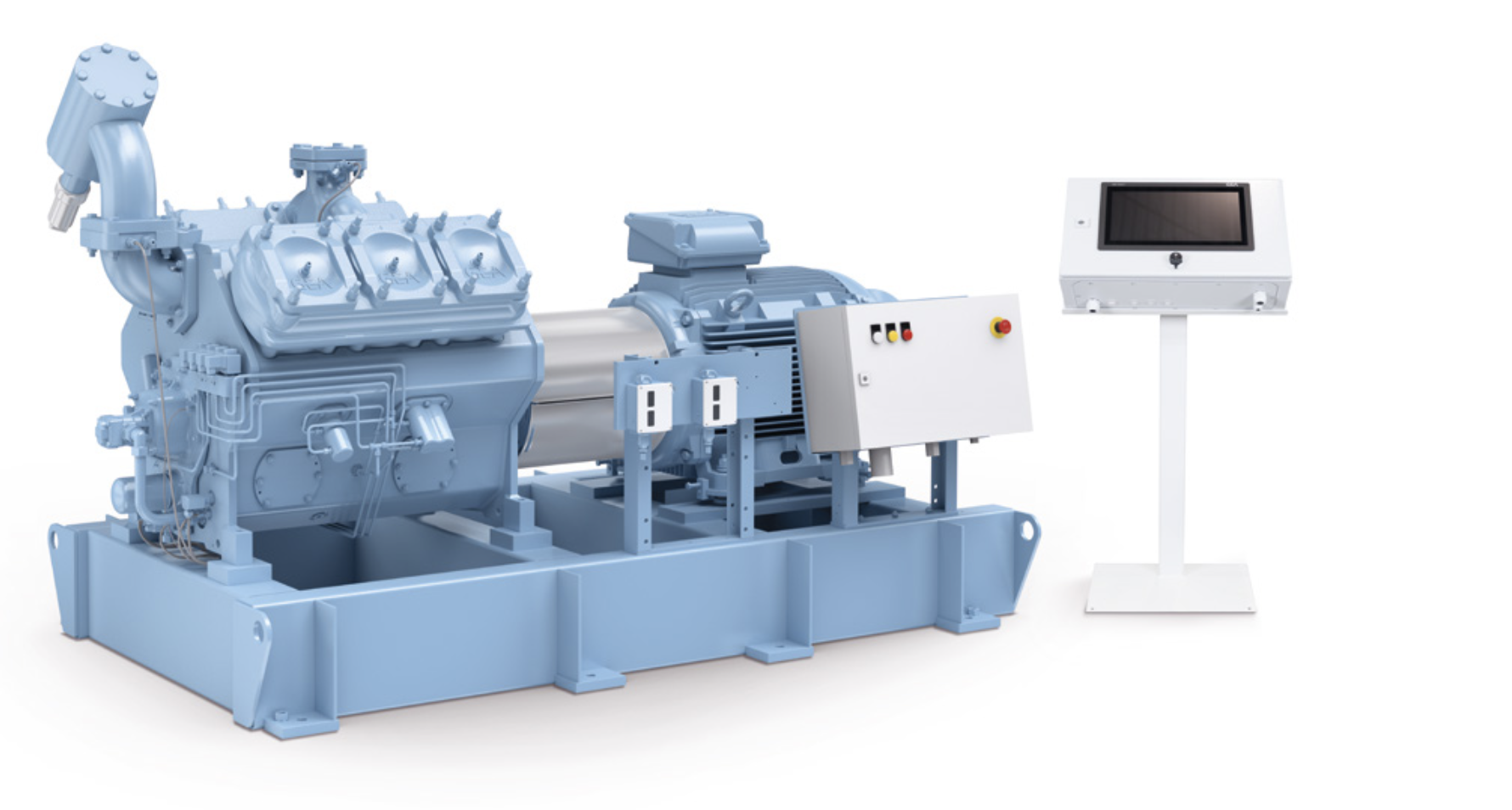 GEA Grasso V 1800 – NH₃ Reciprocating Compressor