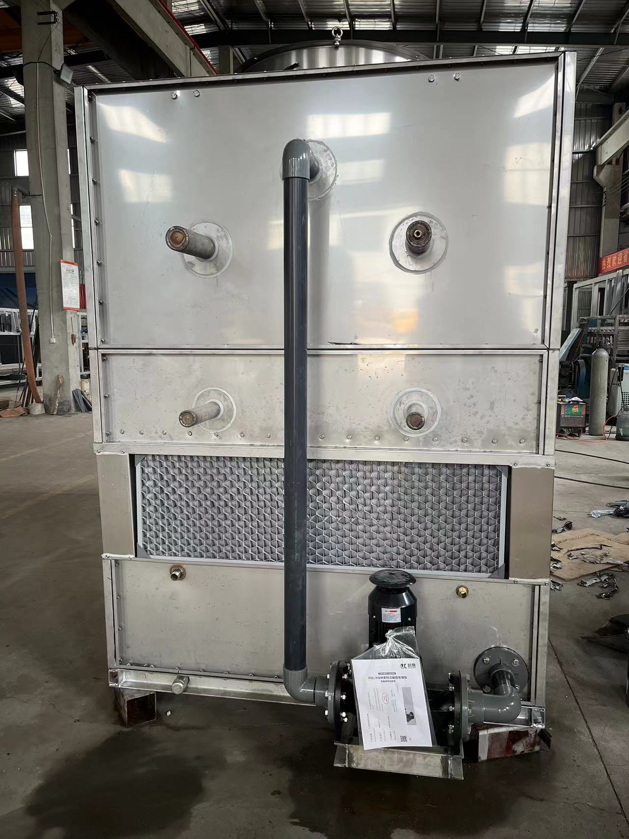 Evaporative Condenser for Ammonia (R717) – Heavy-Duty Steel Construction