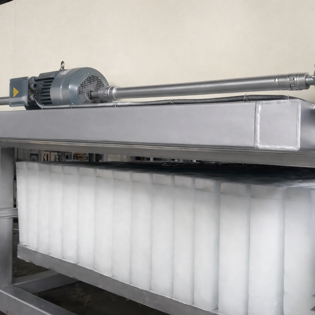 8 Ton Direct Cooling Block Ice Machine