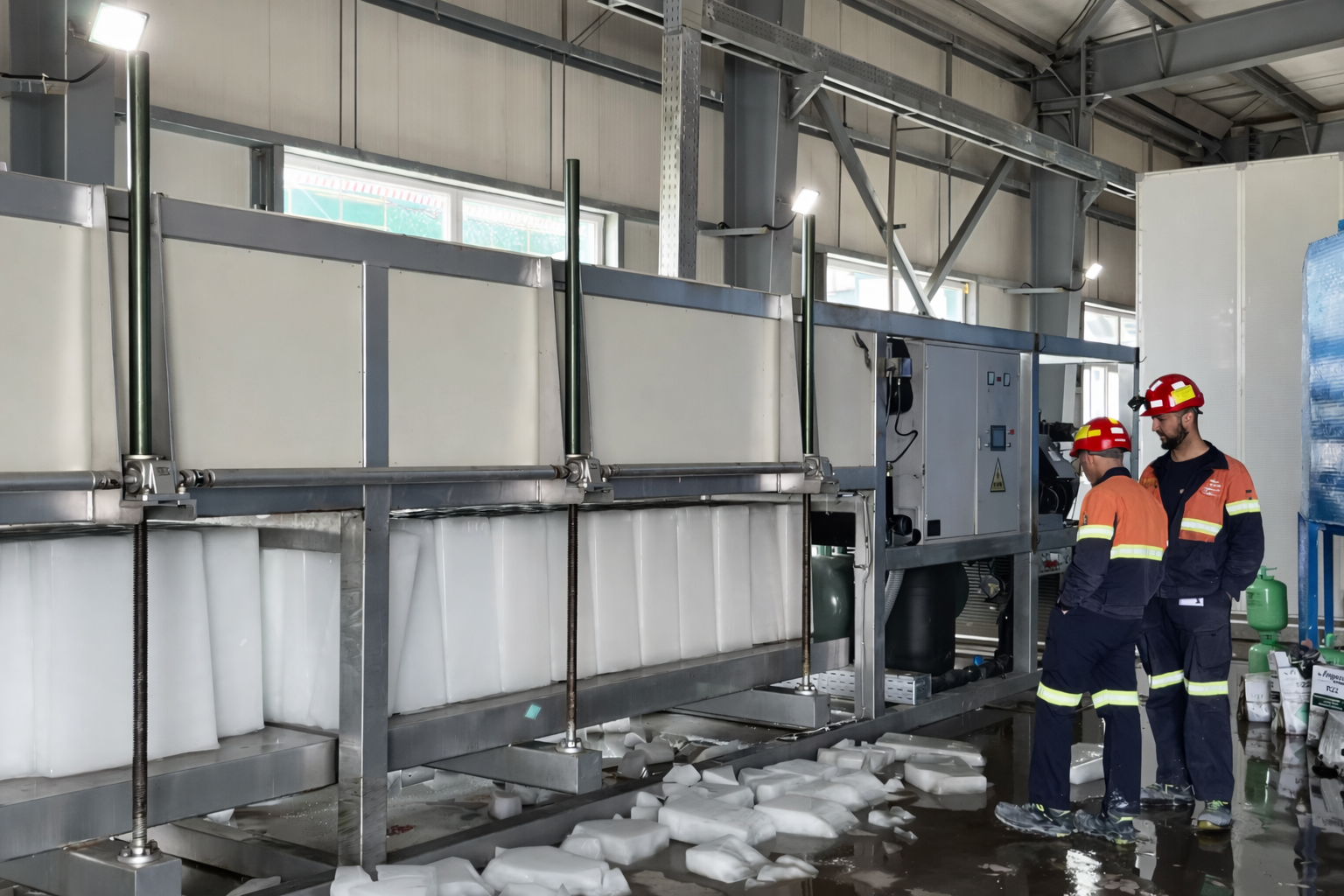 5 Ton Direct Cooling Block Ice Machine