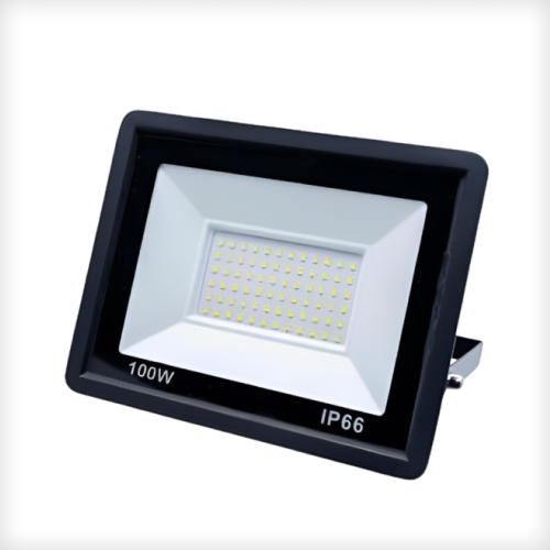 REFLETOR DE 96LEDS 100W(BRANCO FRIO)ALIMENTAÇÃO: INSTALAÇÃO DEFIAÇÃO, BIVOLT 85V-265V