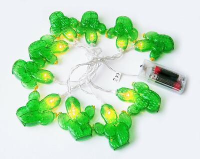 CORDÃO LUMINOSO CACTUS20 LEDS A PILHA 2*AA (NÃO INCLUSA)