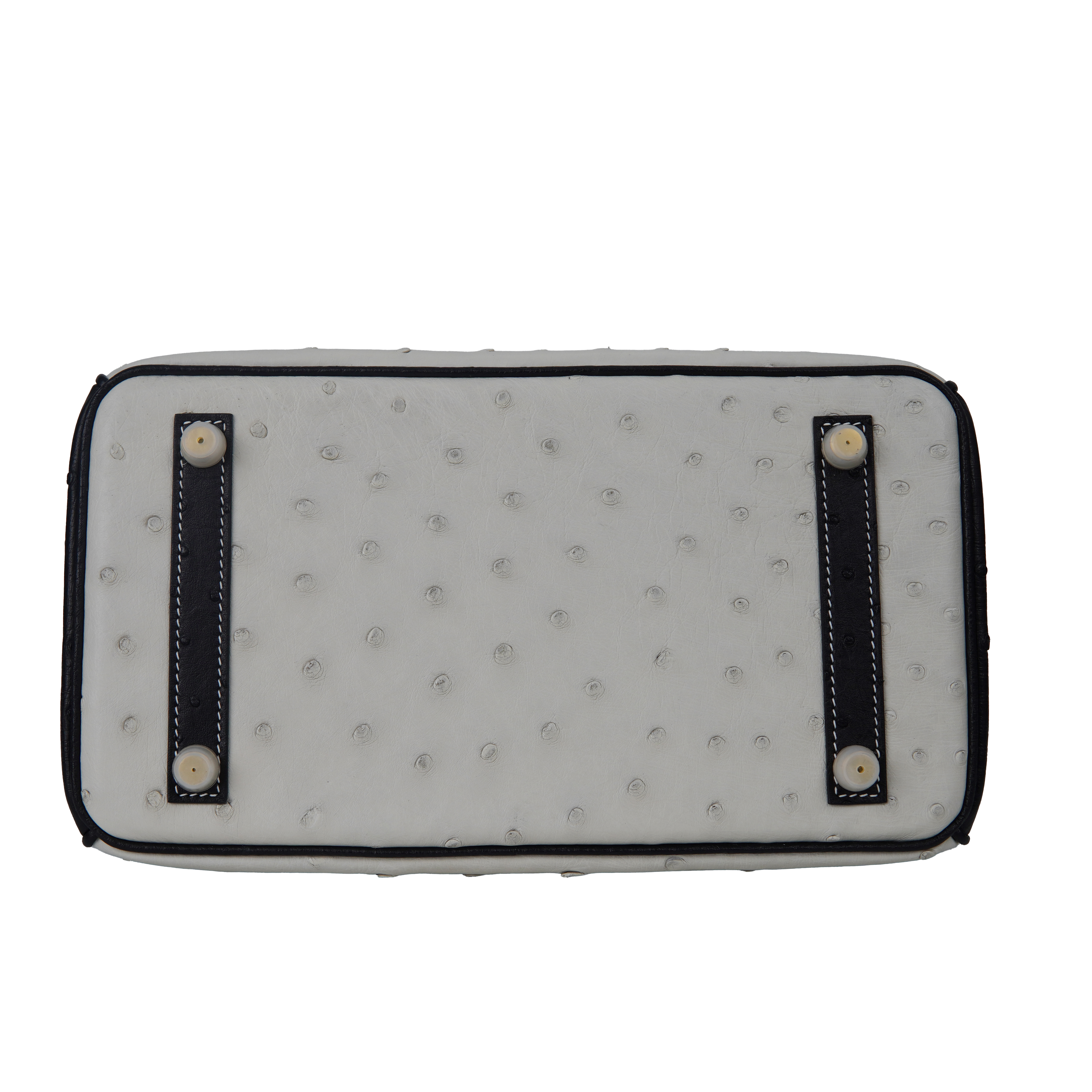 25-sized ladies' handbag made of ostrich leather