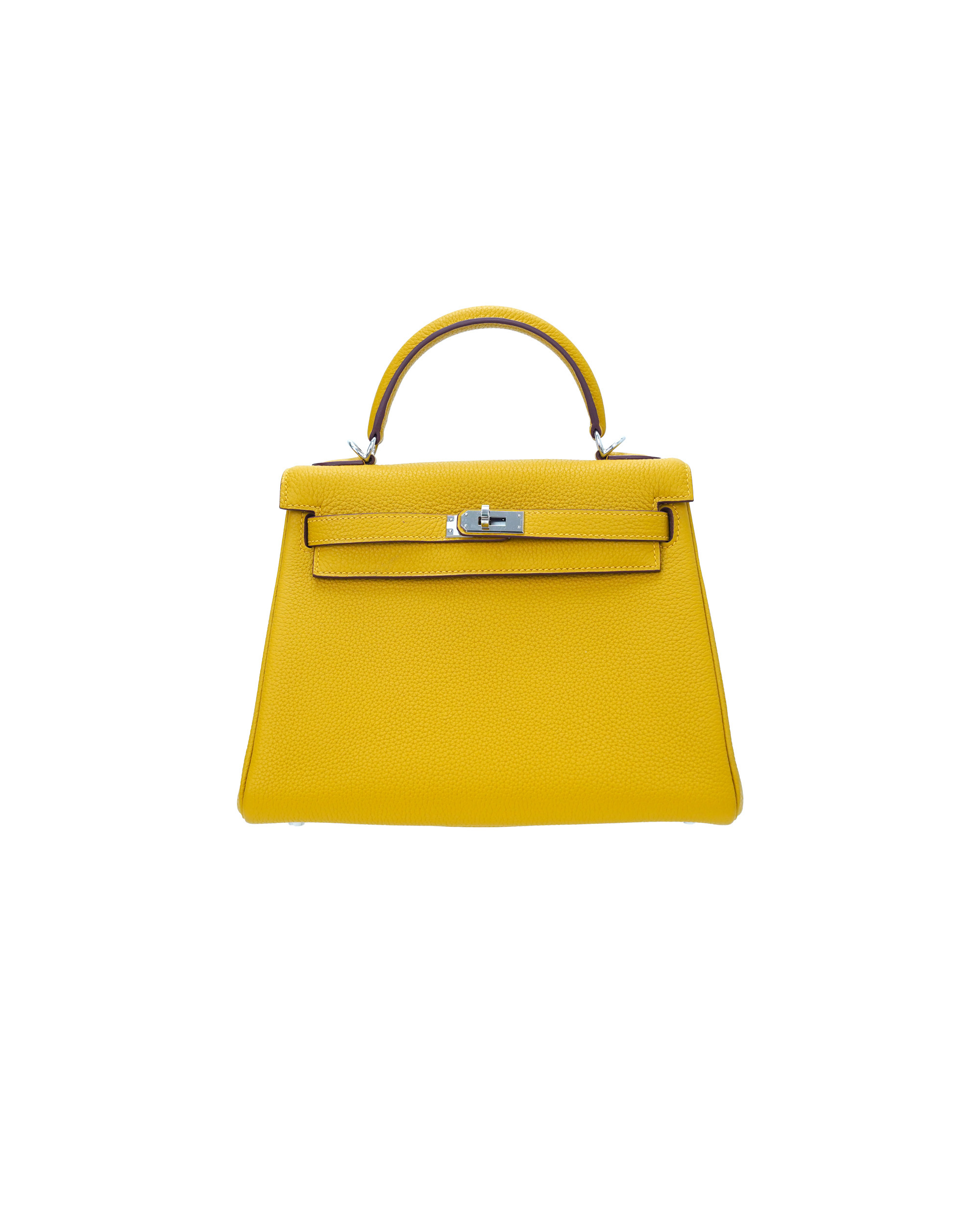 Ladies' hand-made handbags, size 25, Togo