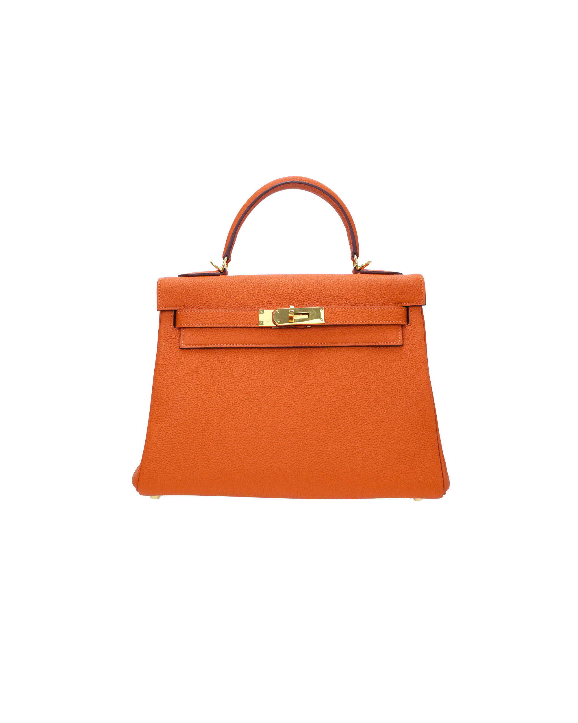Ladies' hand-made handbags, size 25, Togo