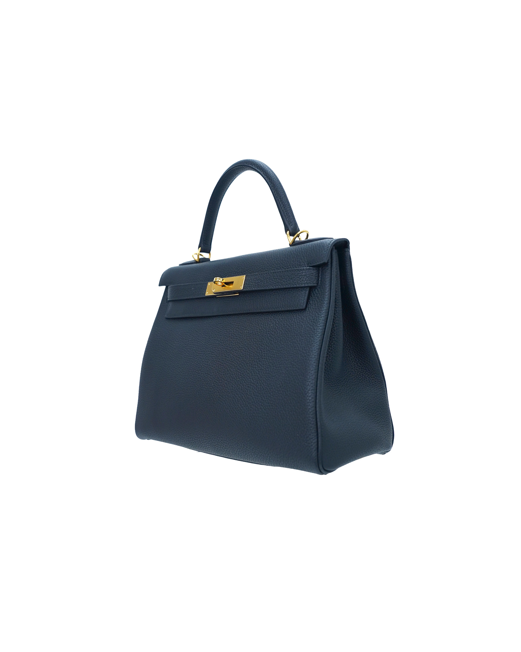 Ladies' hand-made handbags, size 25, Togo