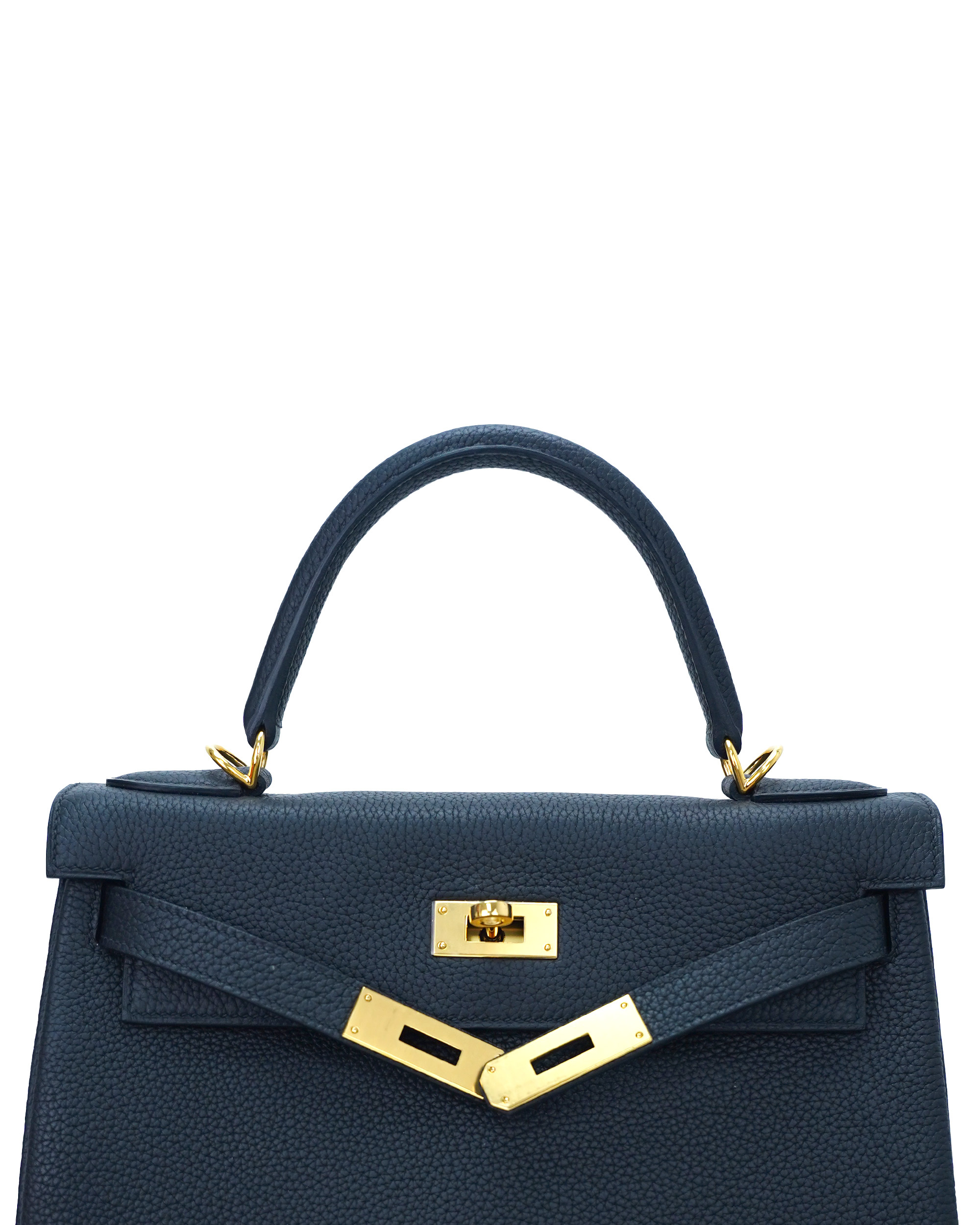 Ladies' hand-made handbags, size 25, Togo