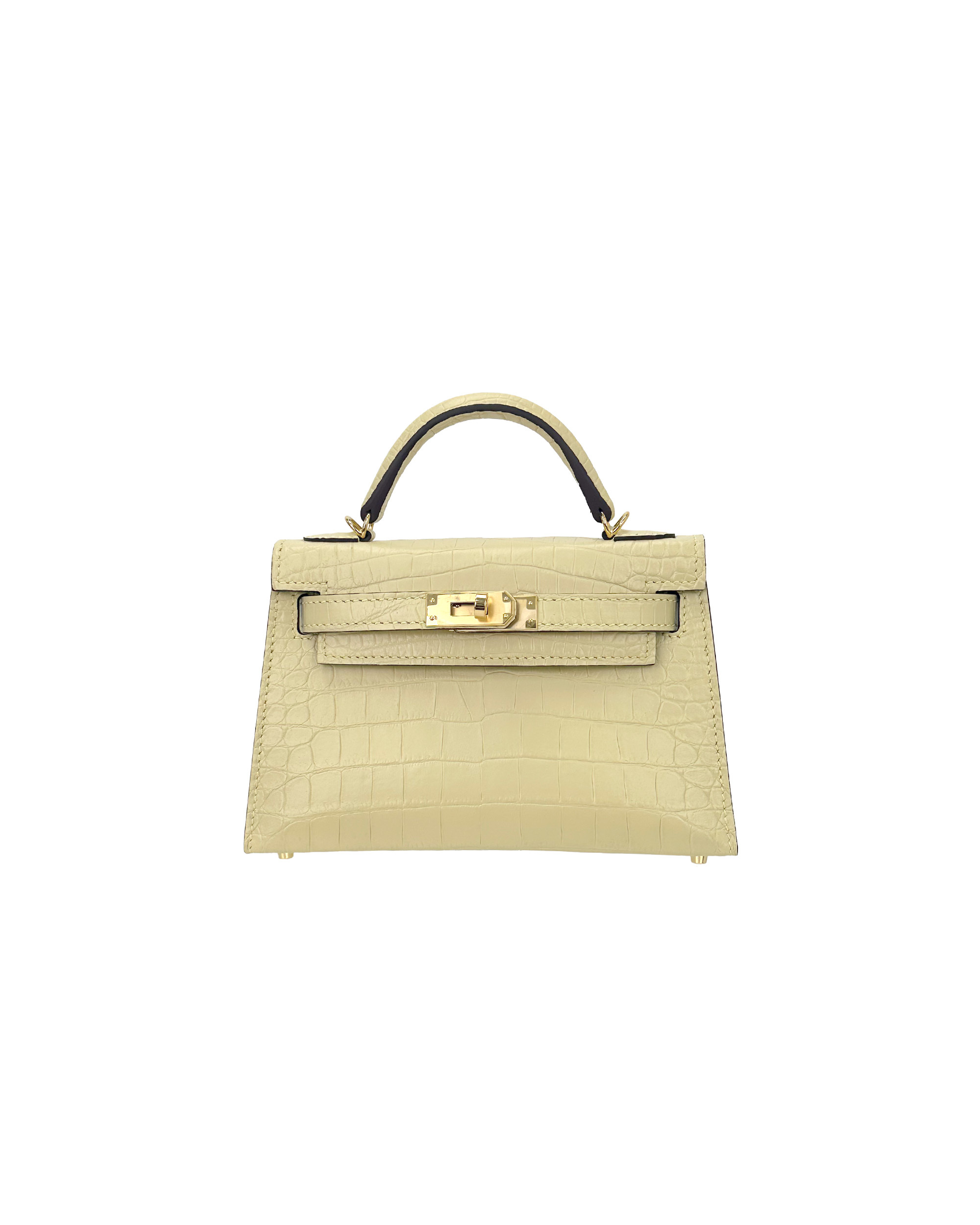 Foggy crocodile-Ladies' hand-carry and crossbody bag, size 19