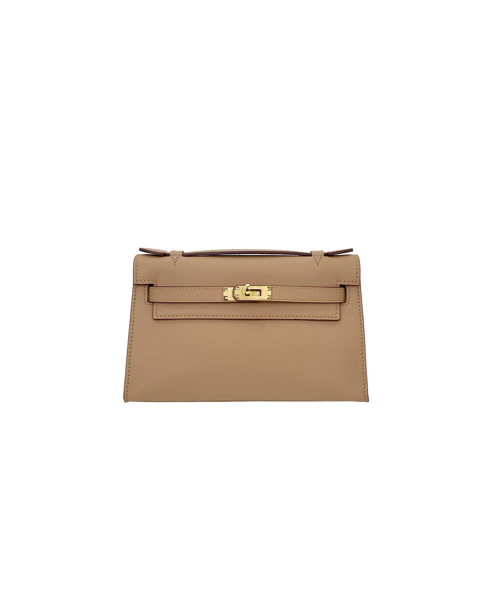 Ladies' handbags made of cowhide, size 22