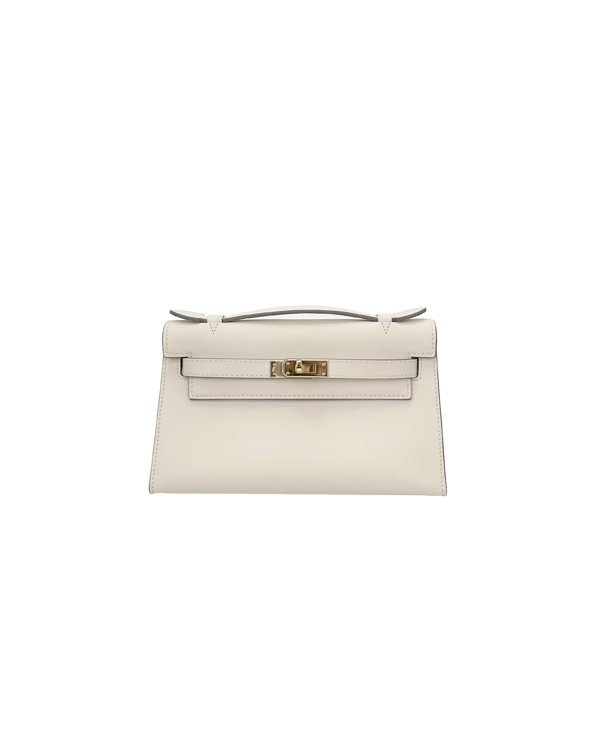 Ladies' handbags made of cowhide, size 22