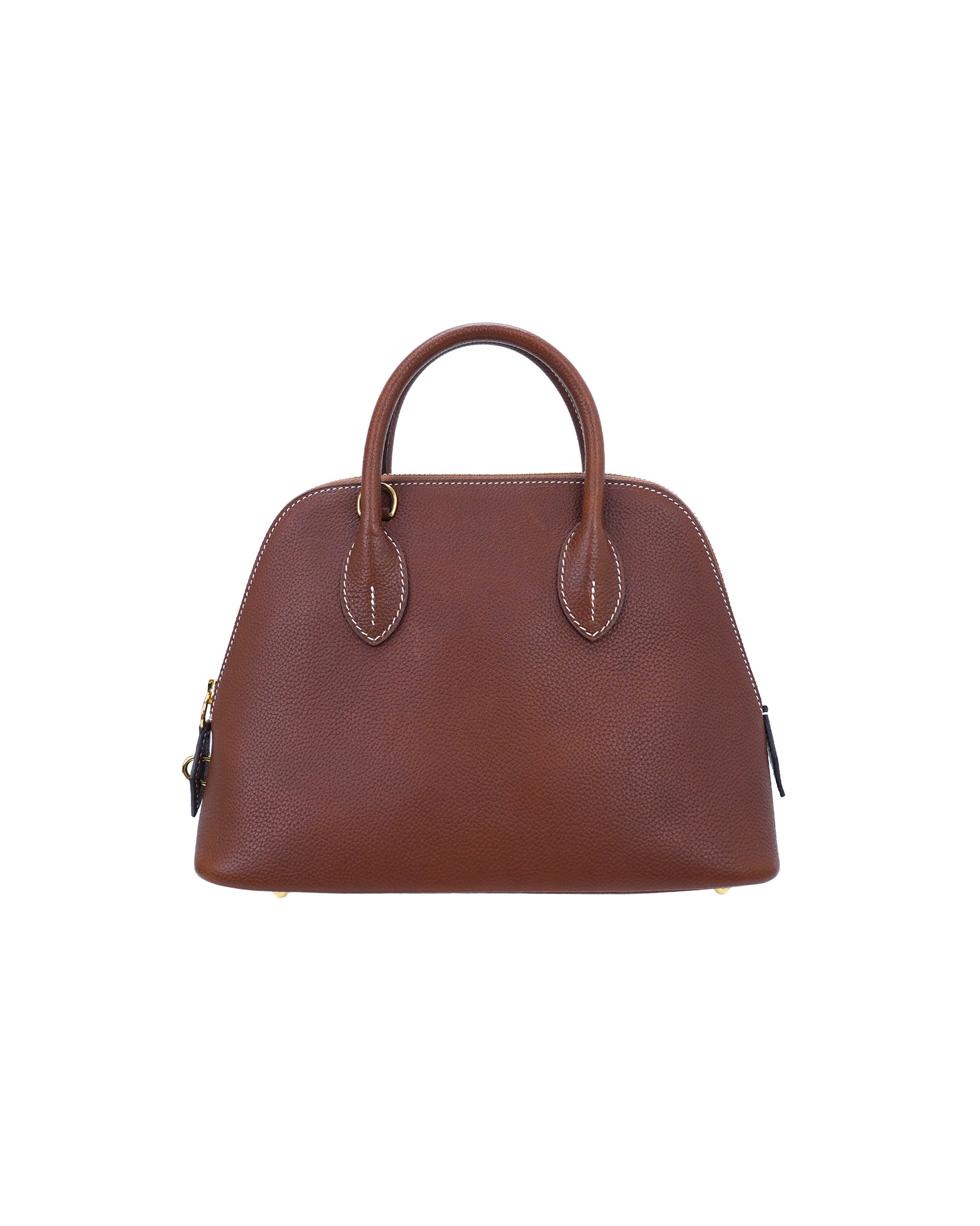 Handmade ladies' bag in size 26 with Barenia Faubourg leather