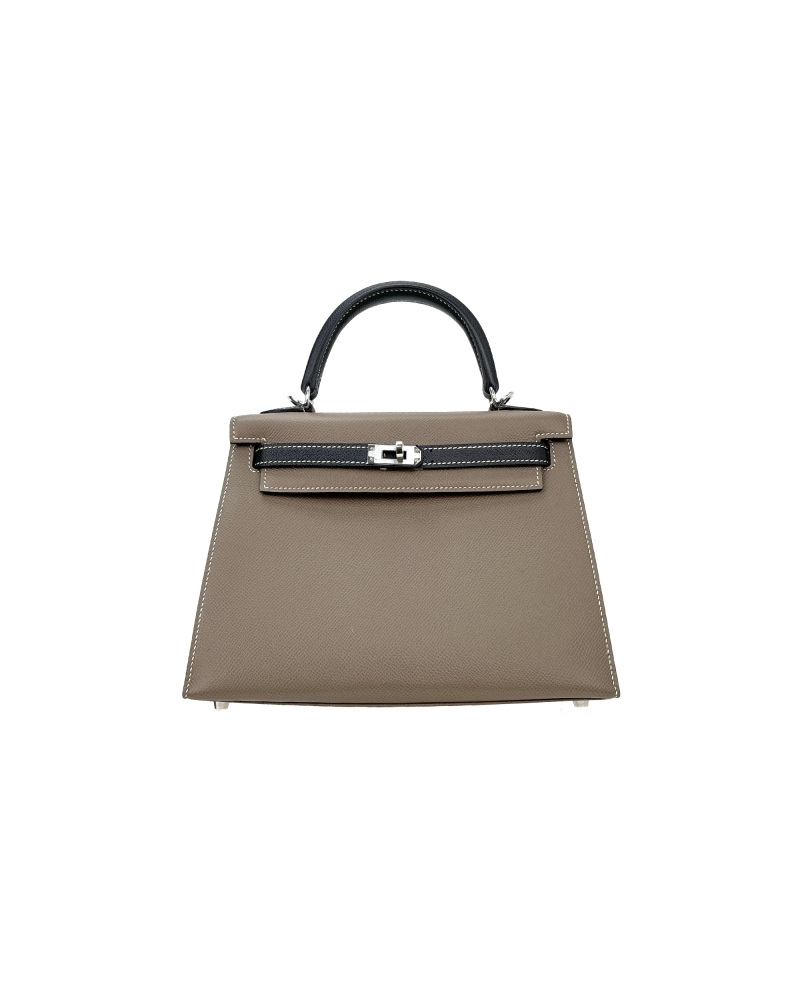 Handmade single-shoulder crossbody bag, size 25