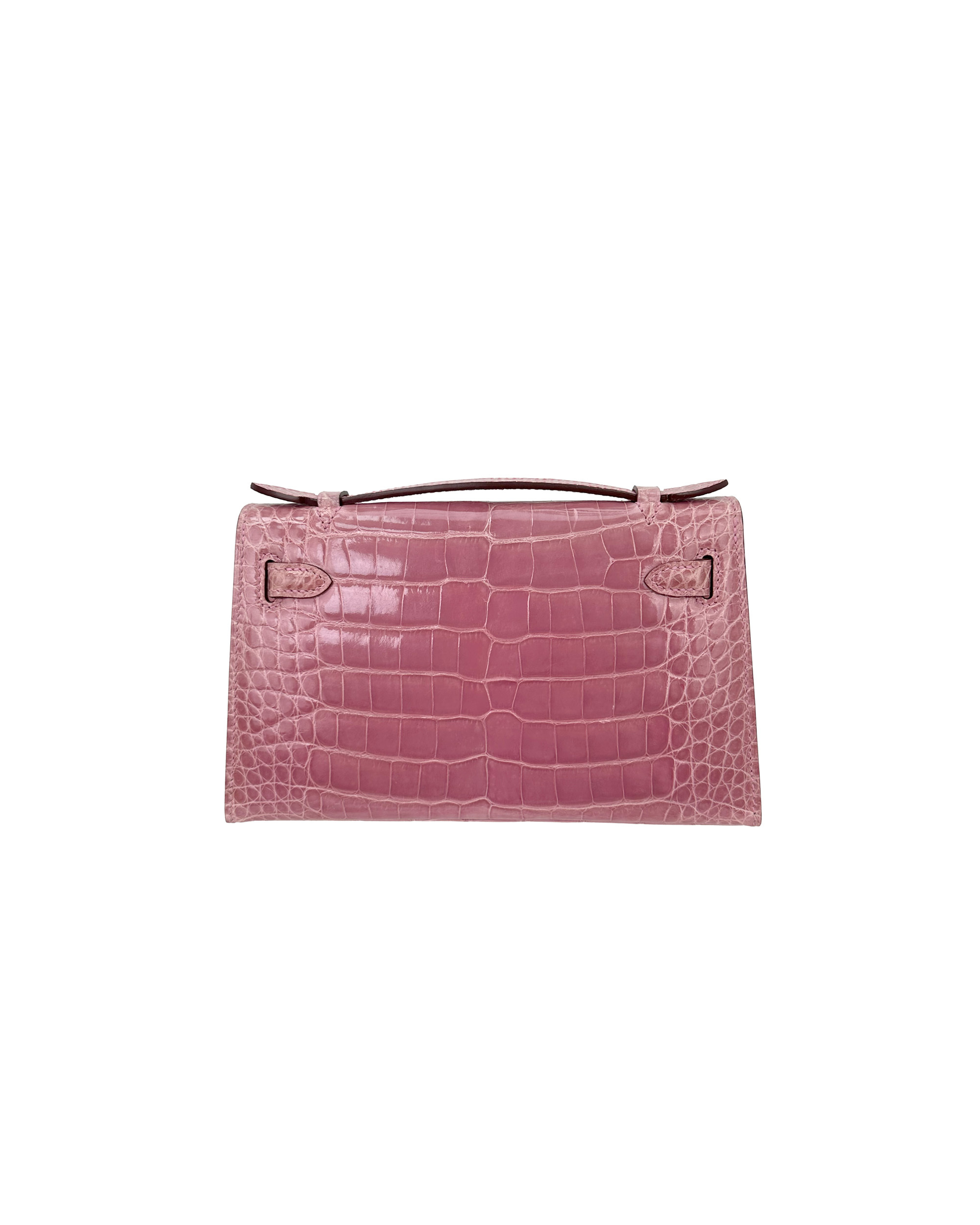 Ladies' handbags made of American alligator leather, size 22