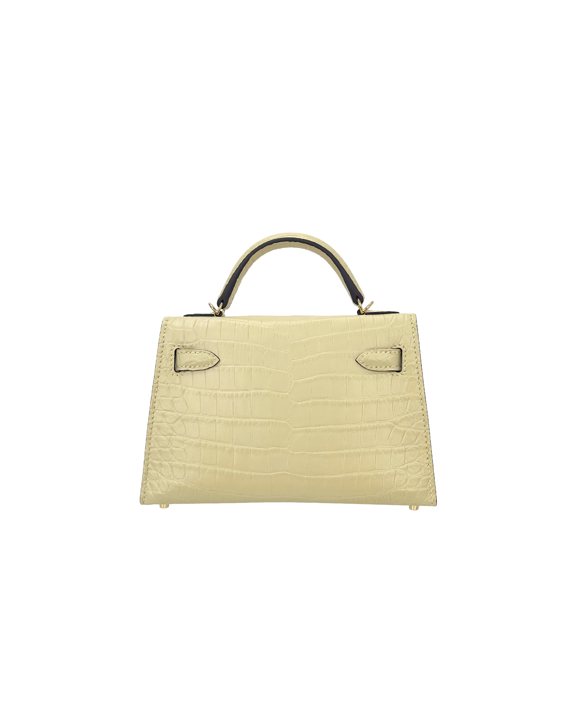 Foggy crocodile-Ladies' hand-carry and crossbody bag, size 19
