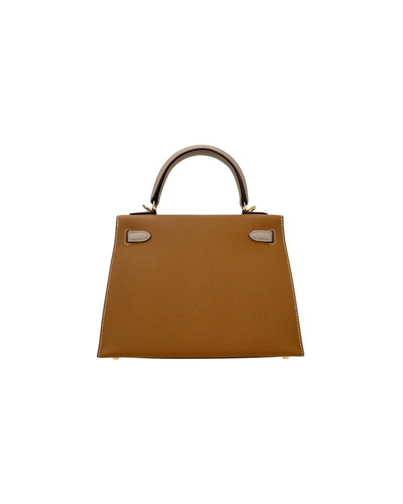 Handmade single-shoulder crossbody bag, size 25