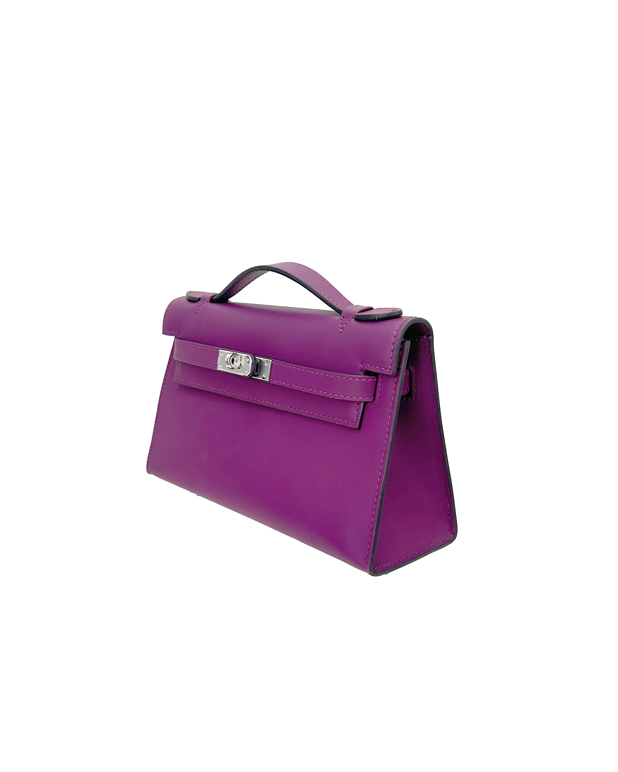 Ladies' handbags made of cowhide, size 22