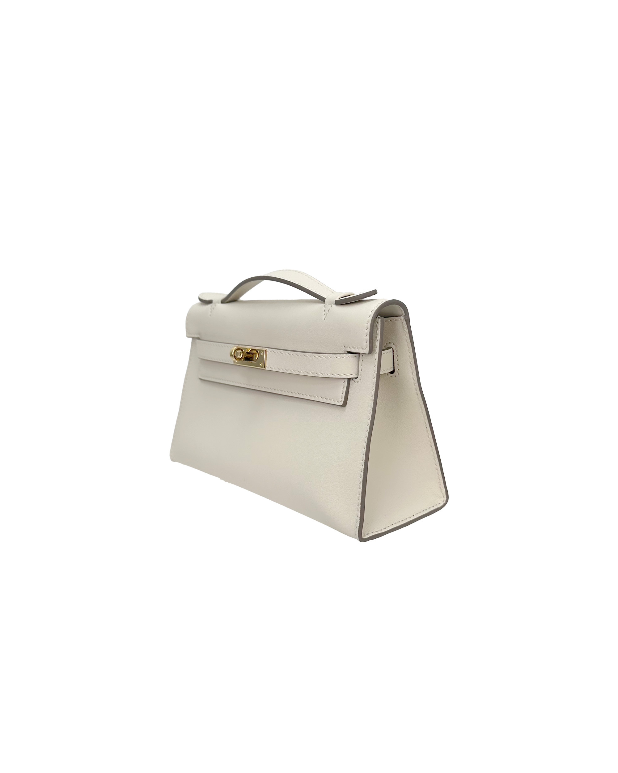 Ladies' handbags made of cowhide, size 22