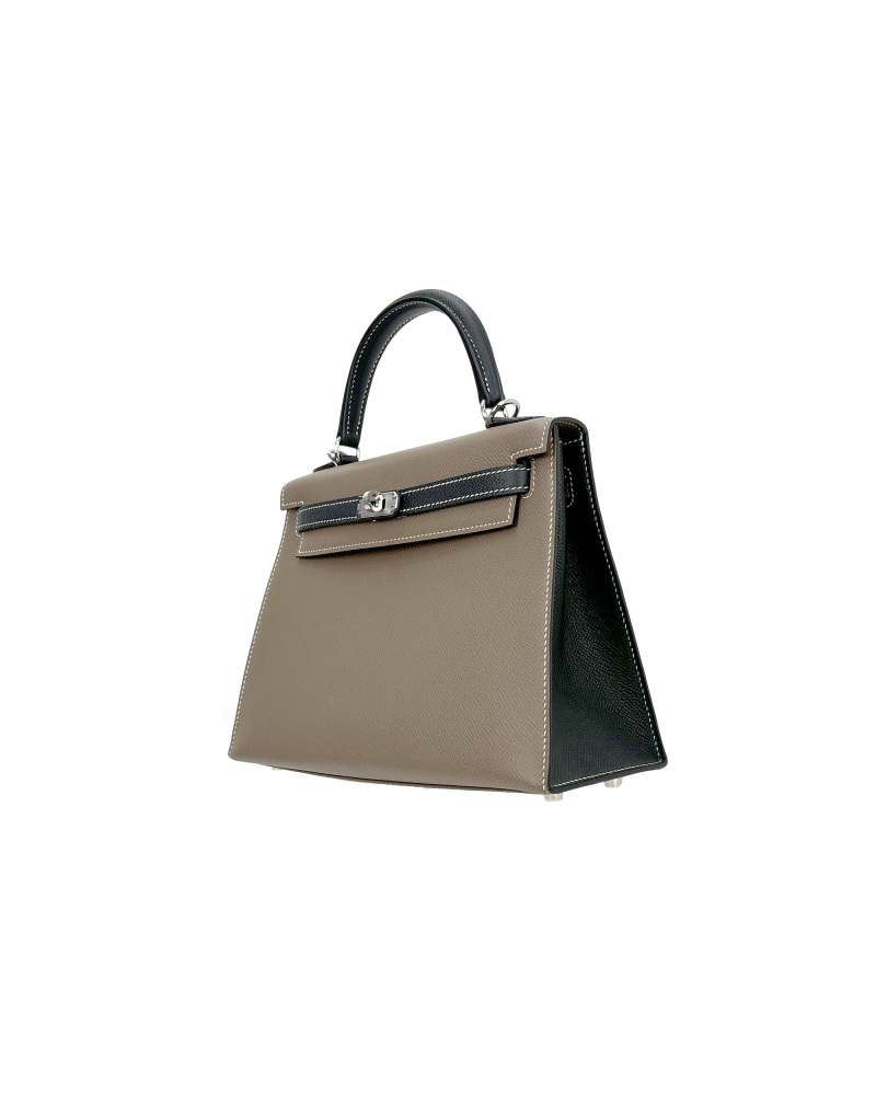 Handmade single-shoulder crossbody bag, size 25