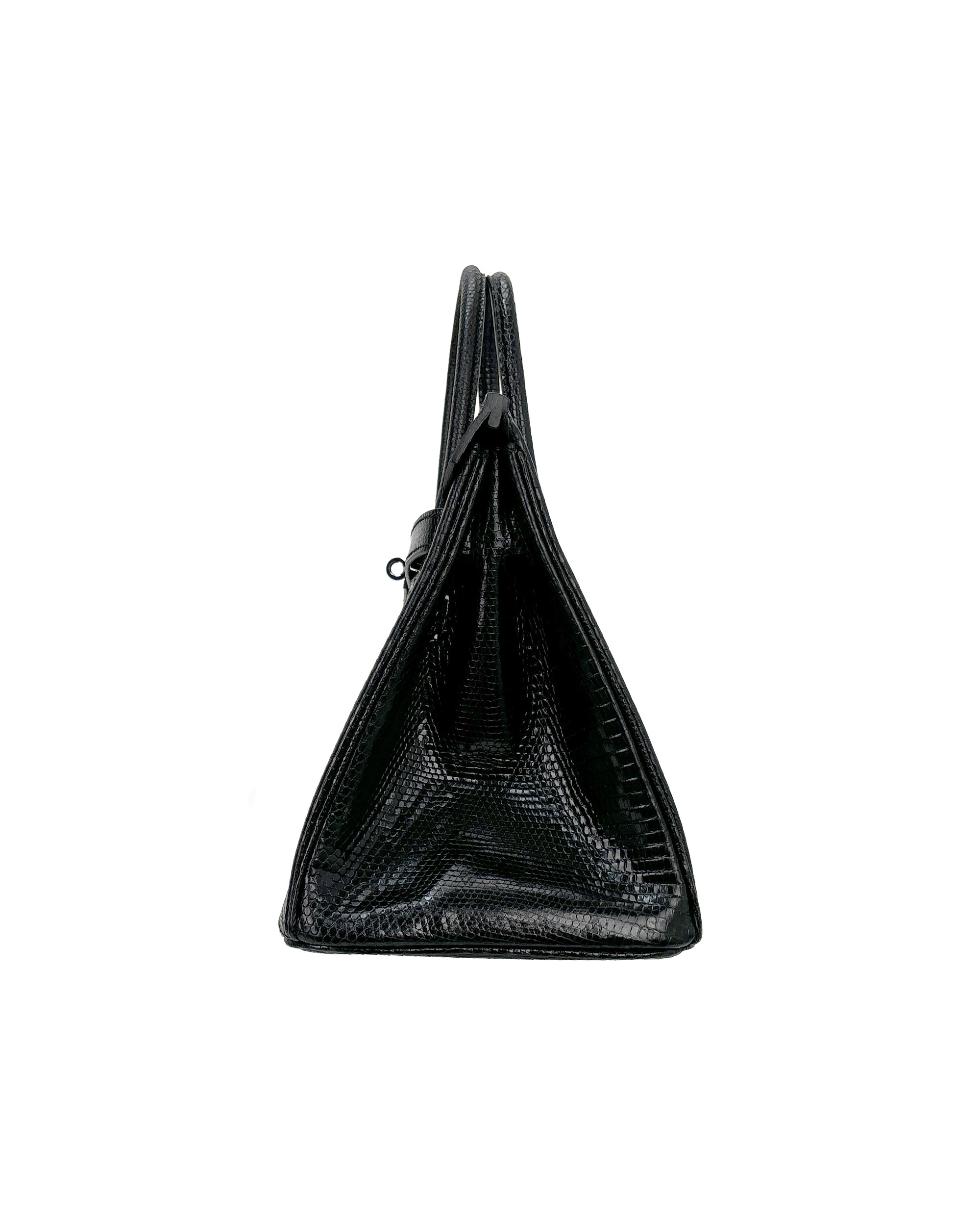 Ladies' hand-made bags made of lizard leather, size 30