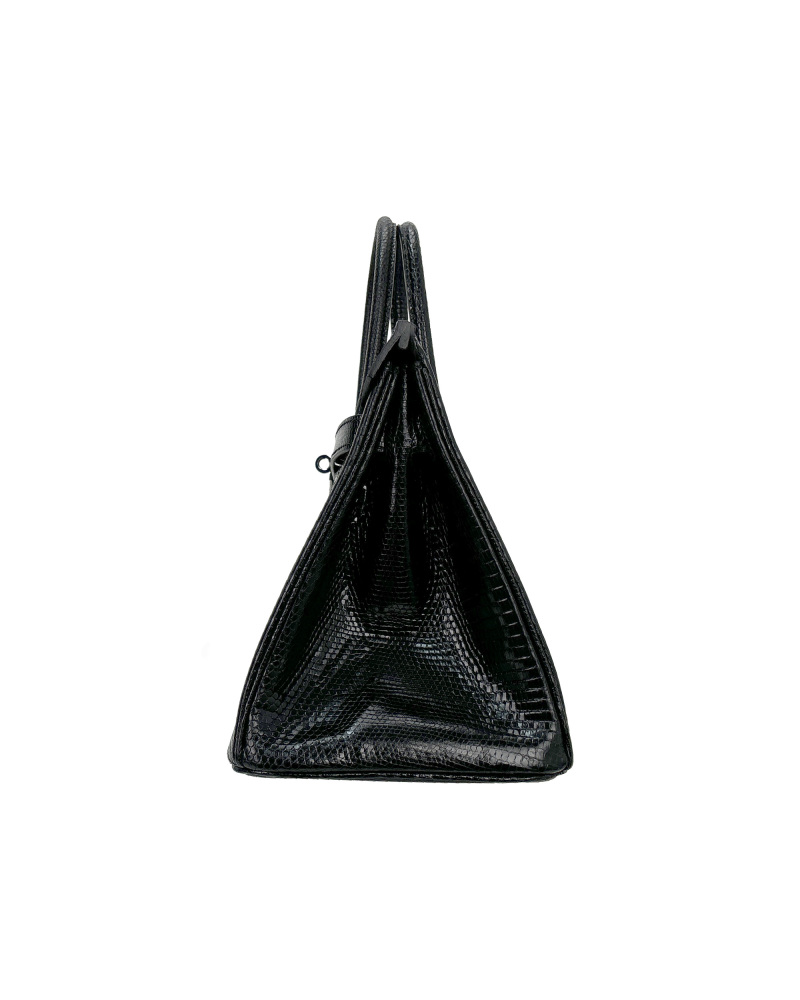 Ladies' hand-made bags made of lizard leather, size 30