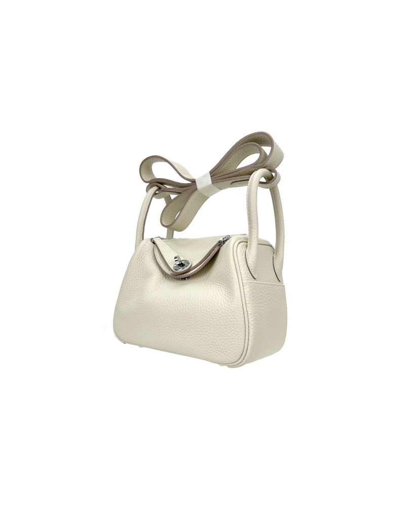 Single-shoulder crossbody bag, handmade with cowhide, size 19
