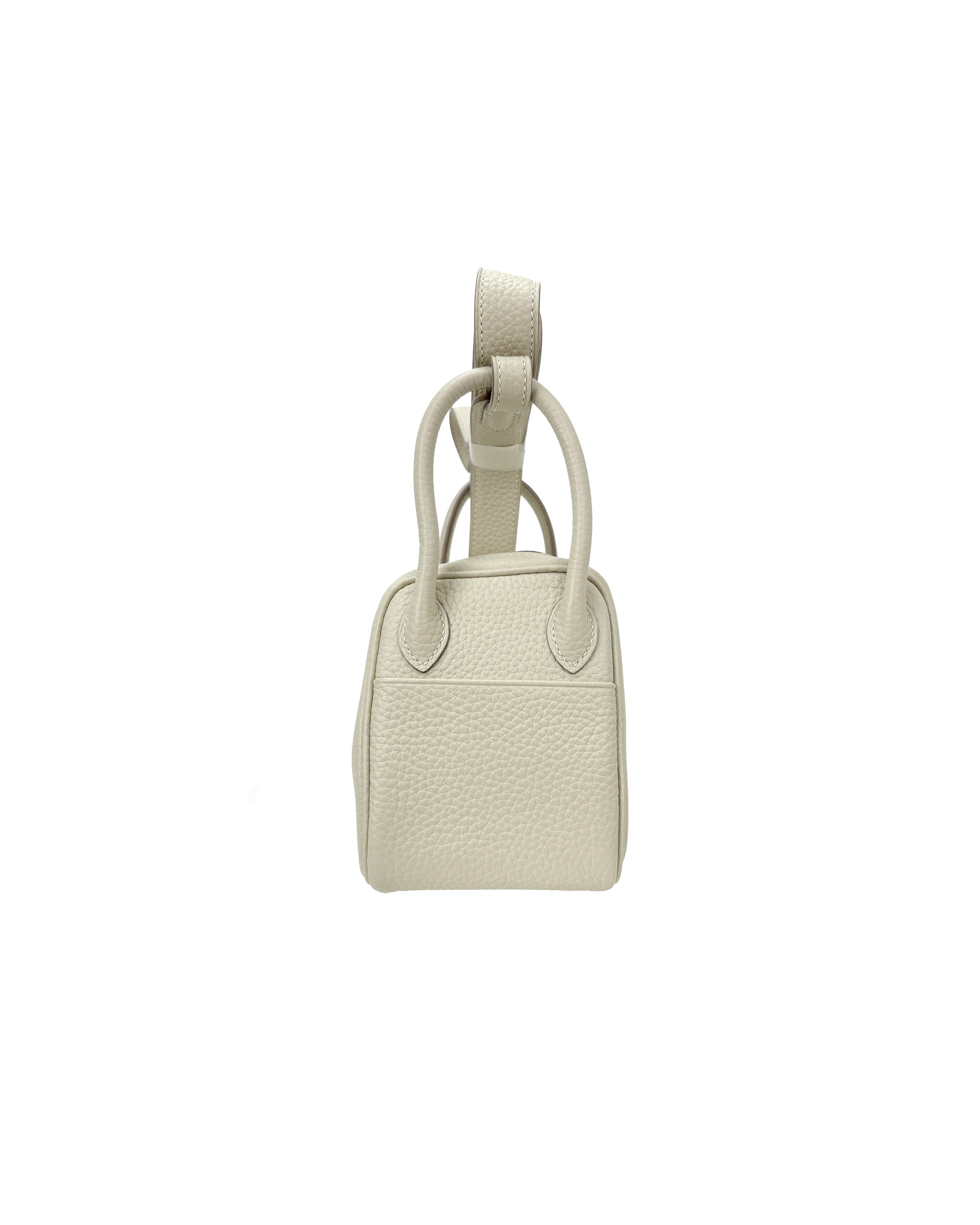 Single-shoulder crossbody bag, handmade with cowhide, size 19