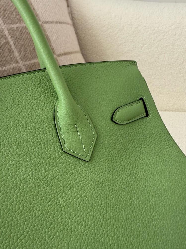 BK-25size（Handmade togo leather Avocado green）