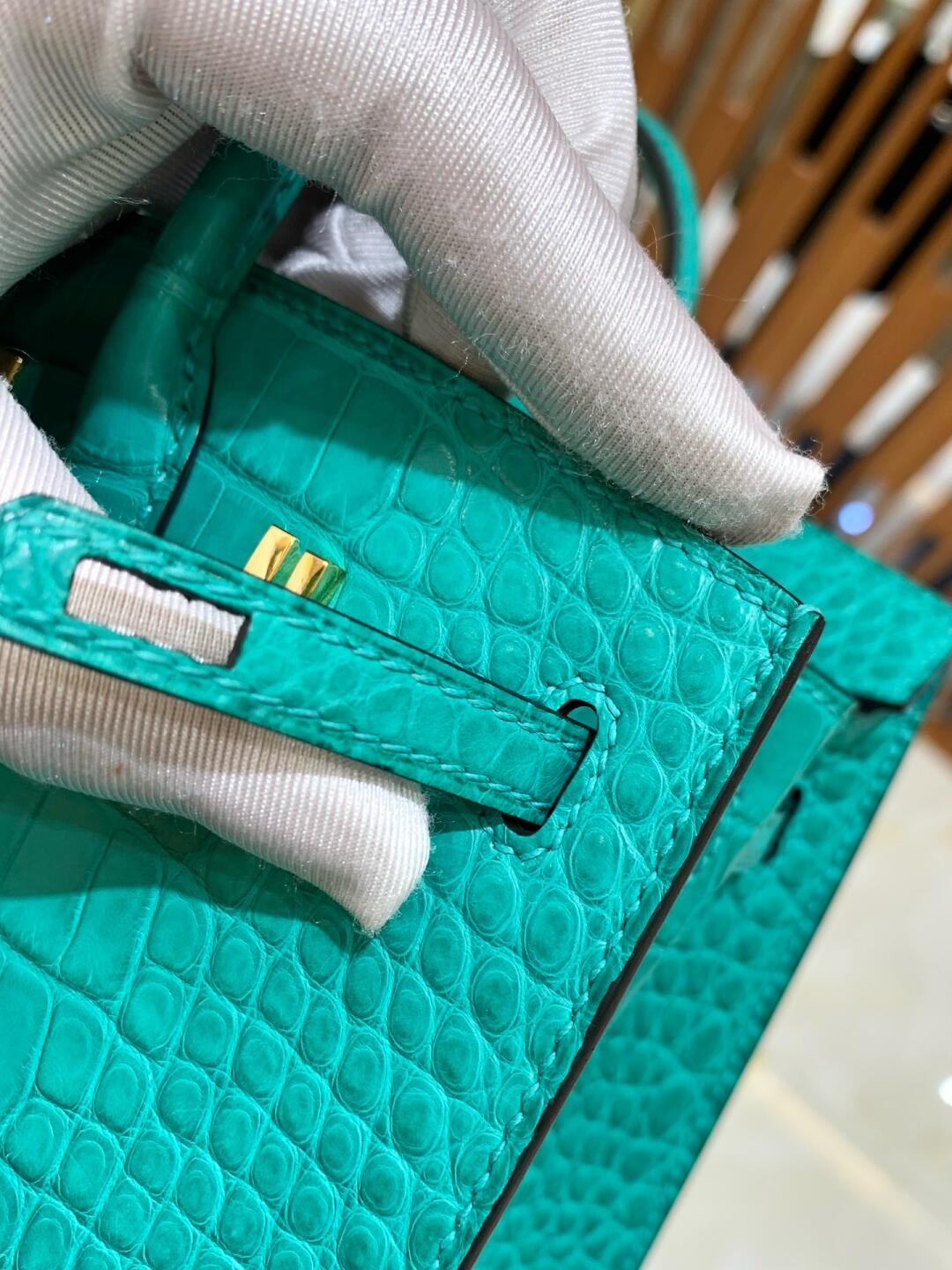 BK20 size-Handmade from American crocodile skin
