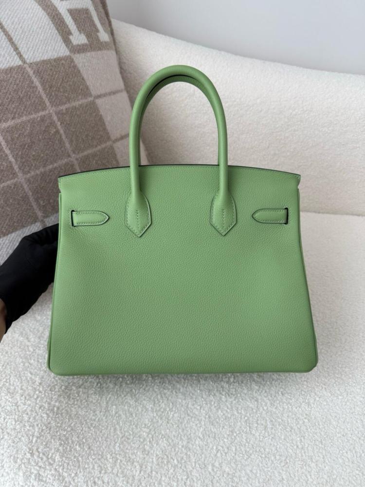 BK-25size（Handmade togo leather Avocado green）