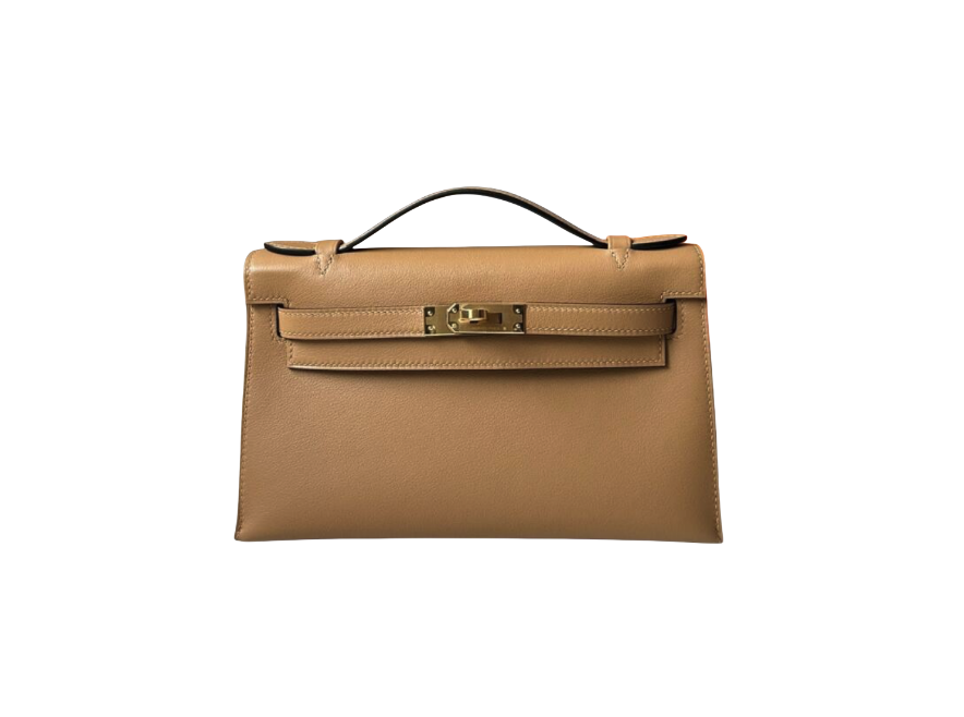 KL-Pochette Milk tea color