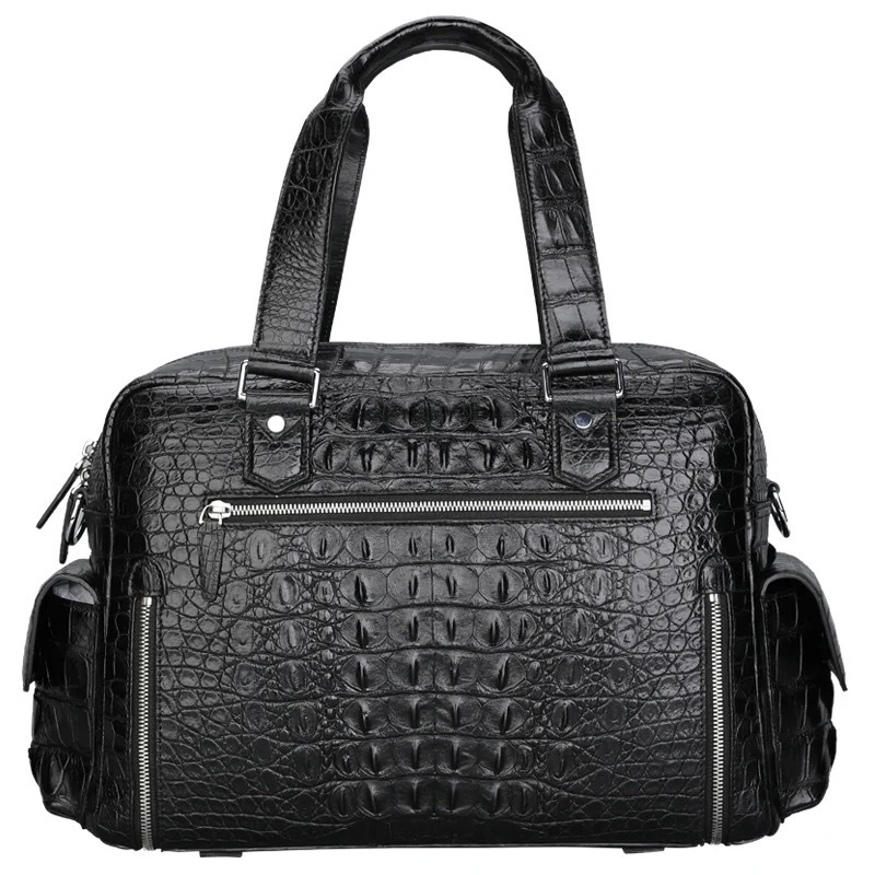 Crocodile Backbone Handbag 1073