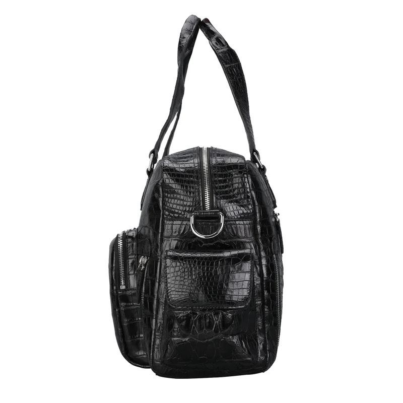 Crocodile Backbone Handbag 1073