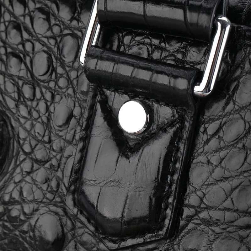 Crocodile Backbone Handbag 1073