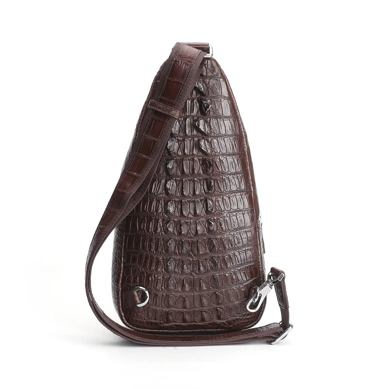 Crocodile Backbone Sternum Bag 1002