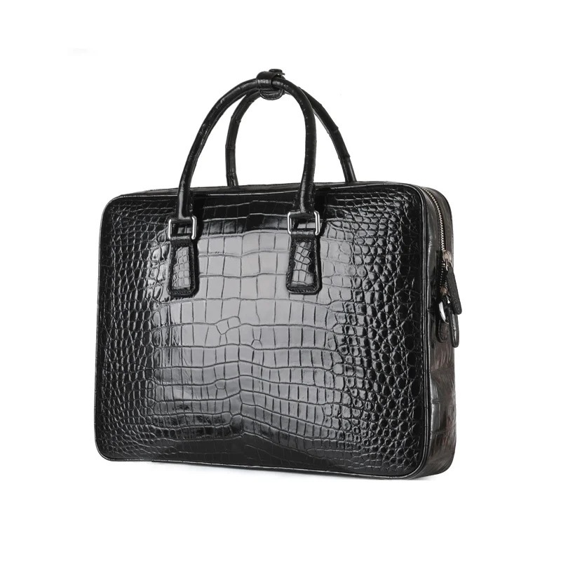 Crocodile Belly Briefcase 1015B