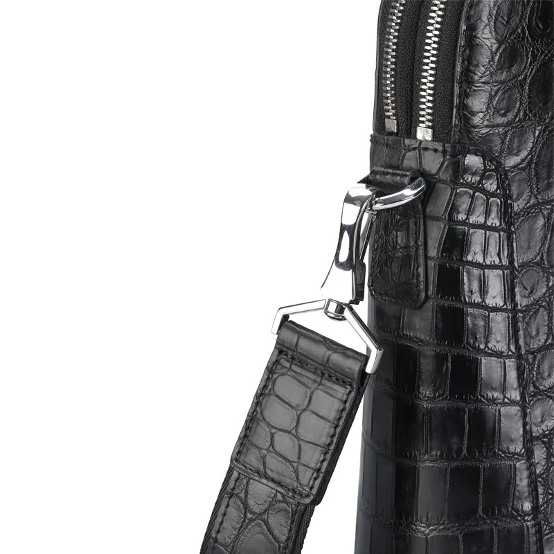Crocodile Belly Briefcase 1025B