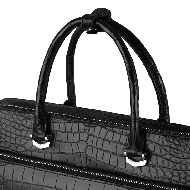 Crocodile Belly Briefcase 1025B
