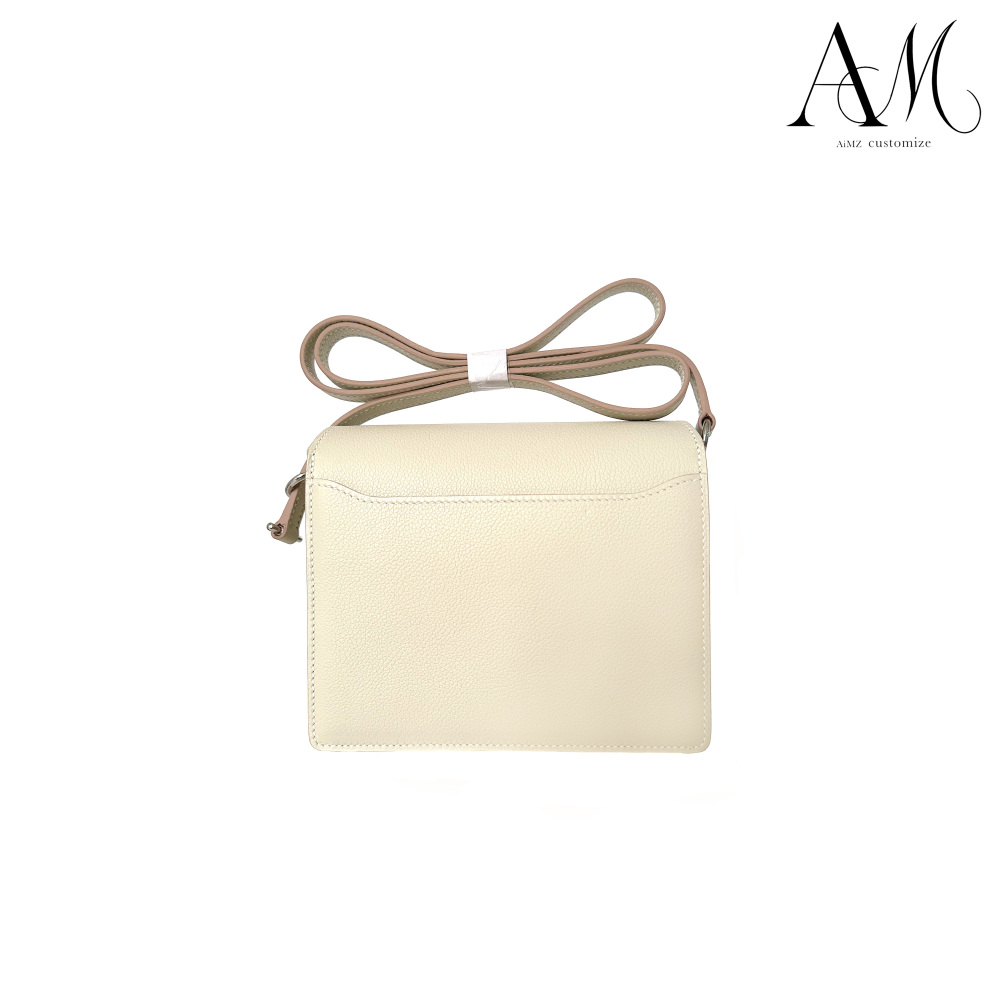 aimzbag - size 18-  Handmade with cowhide leather
