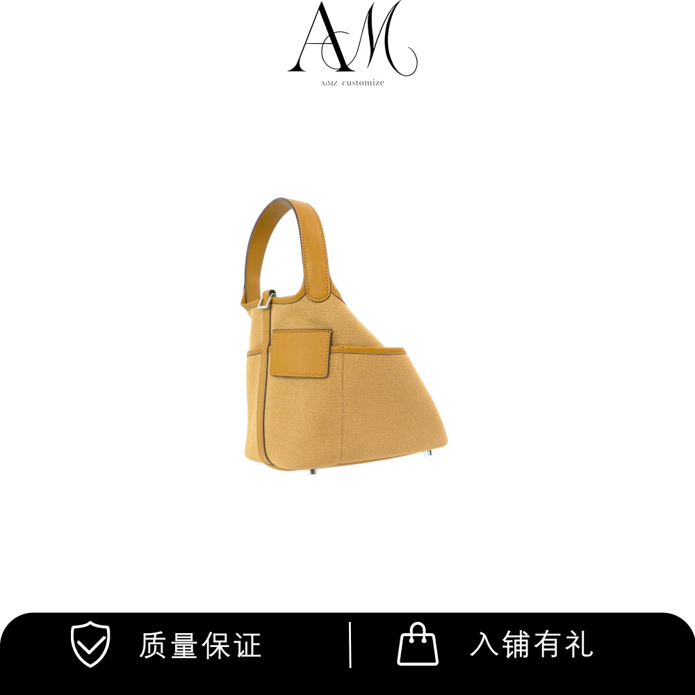 【Aimz original design】Canvas+＋togo Picotin bag-18sizi-100%hand-made